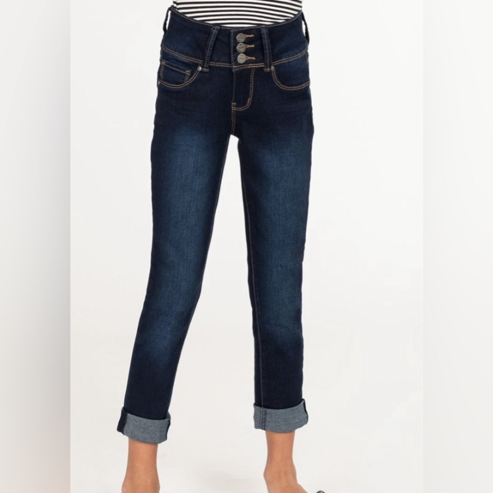 YMI Girl - WannaBettaFit stretch jean in midnight sky blue(Sz.10)
